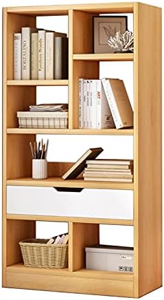 IOTXY Wooden Open Shelf Bookcase - 51" Height Freestanding Displa...