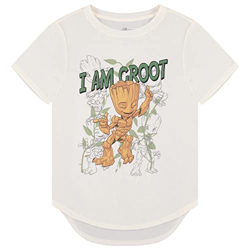 Marvel Camiseta de mujer Comics Groot - Guardianes de la galaxia y S.H.I.E.L.D. Groot - Camiseta...