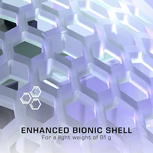 Roccat Burst Pro Air Lightweight Symmetrical Optical Wireless Rgb Gaming Mouse With 19K Dpi Optical Owl-Eye Sensor, Optical Switches, Titan Wheel, 81-Gram Weight – White #TOP5