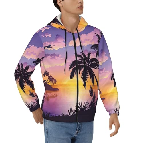 Sweat à capuche fermeture éclair homme doux pour un confort absolu