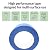 Reli. Painter's Tape, Blue | 8 Rolls | 2" x 55 Yards (440 Yards Total) | Blue Painters Tape 2 Inch Wide | Ideal for Painting Walls, Glass, Wood Trim