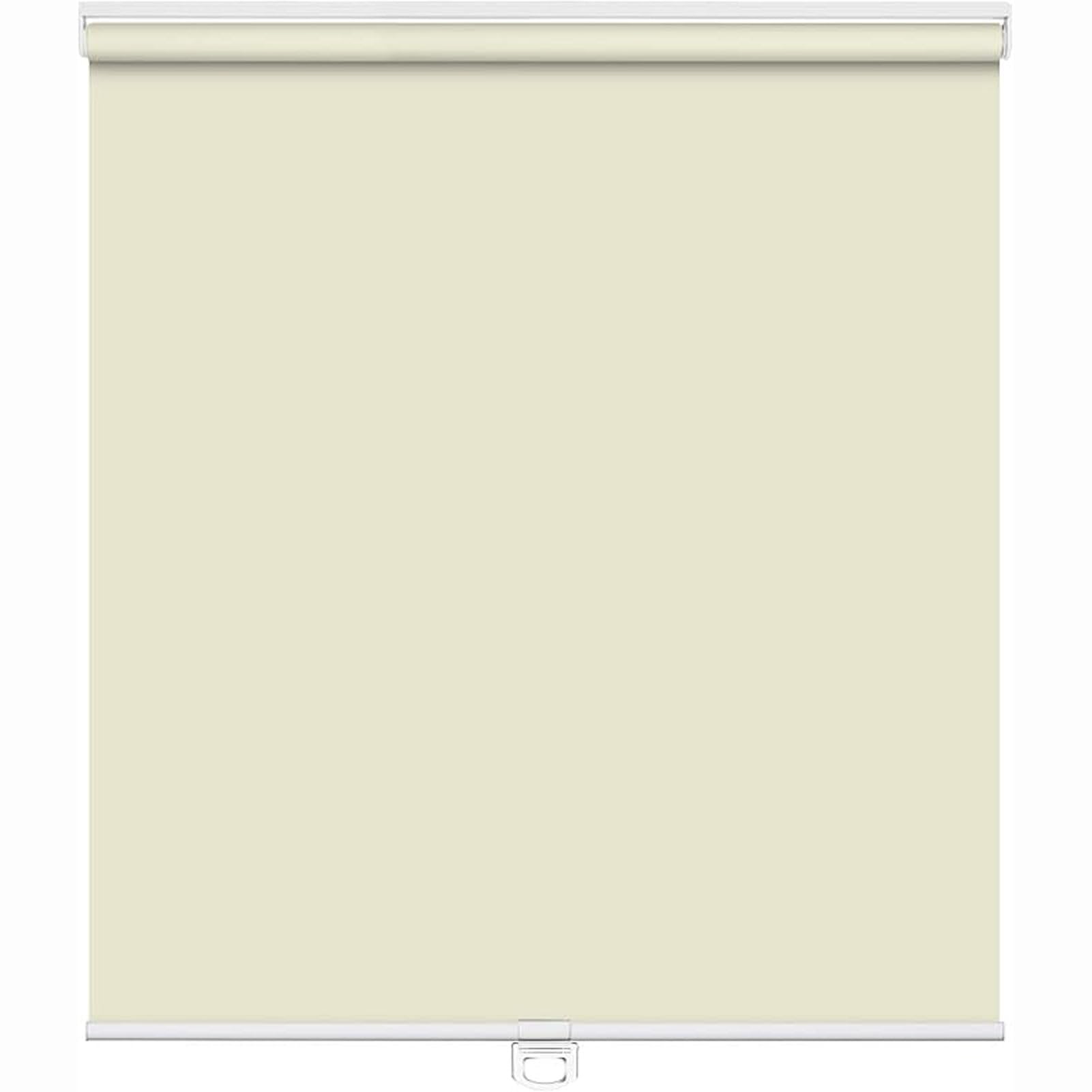 Estor Enrollable Interior, Estor Opaco Sin Cuerda, con Sistema de Parada Automática, Aislamiento Térmico y Bloqueo de Luz, Instalación en Pared o Techo (Beige W100xH100cm)