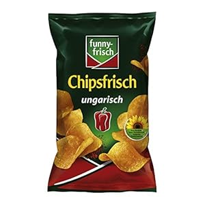 funny-frisch Chipsfrisch ungarisch, 10er Pack (10 x 175 g)