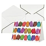 Lot 2 en 1 : fini les enveloppes blanches ennuyeuses. Cet ensemble de papeterie présente des touches de couleur attrayantes dès le moment où ils reçoivent votre message. Exprimez vos sentiments de sympathie, d'appréciation ou d'amitié sur une carte vierge pour donner plus de poids à vos mots