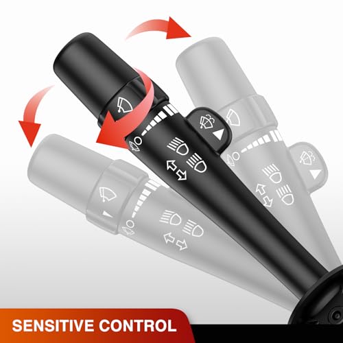 Image of Nilight Turn Signal Switch Compatible with 2006-2013 Chevy Impala | Compatible with 2014 2015 2016 Limited 2006-2007 Monte Carlo Windshield Wiper Combination Switches