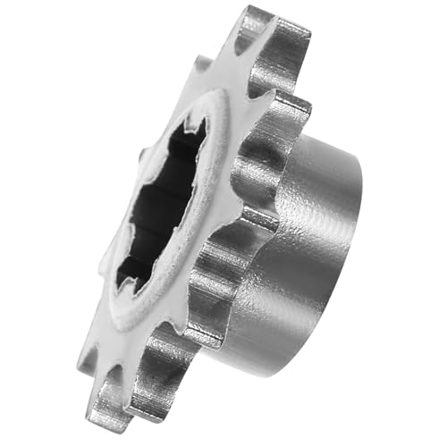 Healeved Piñón Metálico de Cadena Delantero para Bicicleta Motorizada de 11 Dientes Compatible con Motores de 2 Tiempos 47cc y 49cc Repuesto para Transmisión Motos y Bicicletas