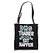 Dog Trainer I Make Sit Happen | Funny Pet Training Tote Bag