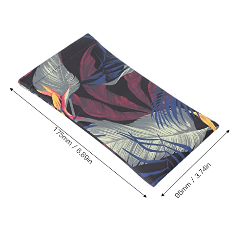 Bolsa de óculos, bolsa de óculos elegante PU couro multifuncional para viagem