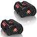 GERIT BATT 3.6Ah Replace for Black and Decker 18V Battery HPB18 HPB18-OPE 244760-00 FS18FL FSB18 Firestorm Power Tool