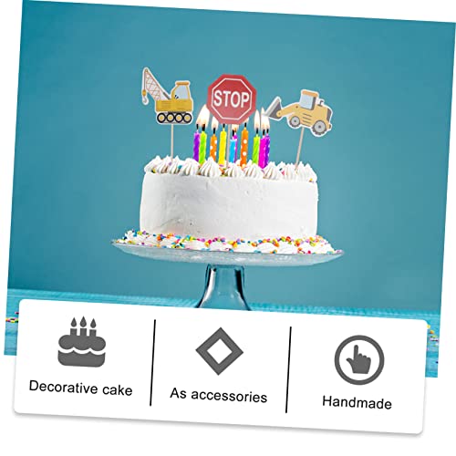 Gadpiparty 24 Pçs Toppers De Bolo Decoração De Frutas Chá De Bebê Palhetas De Frutas Cupcake Topper