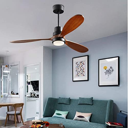 Ventilateur de plafond moderne avec télécommande contre la chaleur