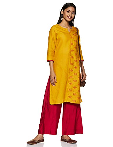 Image of Women's Cotton Regular Kurtas