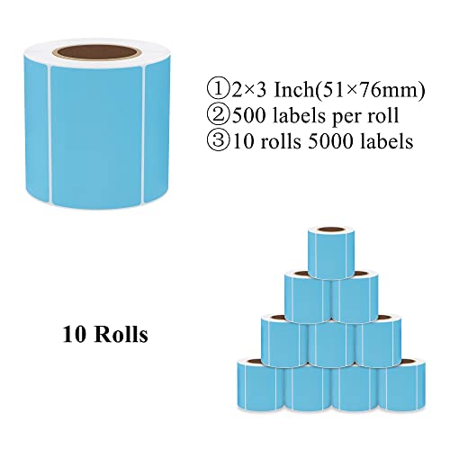Étiquettes thermiques directes 5x7,6 cm pour organiser votre atelier