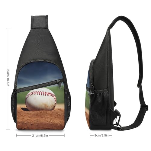 Baseball Sling Bag Travel Sling Backpack Man Purse for Men Hiking Crossbody Bags Chest Bag Shoulder Chest Pack2