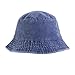 Générique Unisexe Double Face réversible Seau Chapeau à la Mode Coton sergé Toile Soleil pêche Chapeau Mode Casquette Fille 8 Ans