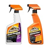 Armor All Car Cleaning Kit: Car Cleaner Spray Bottle + Ultra Shine Protectant, 16 Fl Oz - Complete Car Interior Care Combo