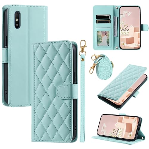 Étui portefeuille Xiaomi Redmi 9AT à bandoulière pour vos sorties