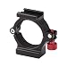 AFVO Ring Clamp with Cold Shoe for Zhiyun Smooth 4 Applied to Rode Microphone LED Light, Anti-Scratch (New Version)