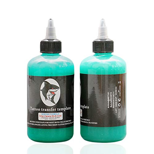 8 Oz Tattoo Transfer gel Professional Tattoo Transfer Cream Oil Stencil Primer Cream für die Long Lasting Precision Tattooing Anwendung (250ml) Cover