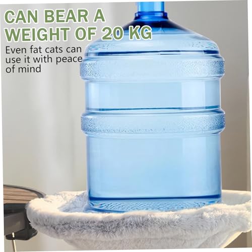 Lit de bureau pour chat hamac chaud et robuste de 16 pouces de large