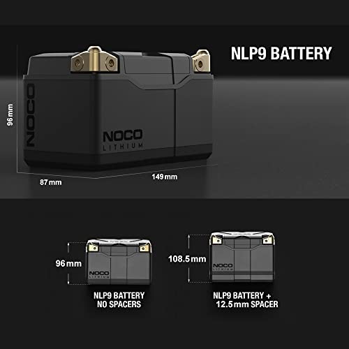 Noco NLP9 Group 9, 400A Lifepo4 Motorcycle Battery thumb #1