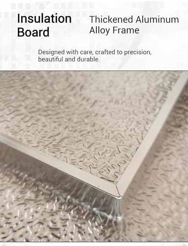 Protector magnético de aislamiento de estufa y salpicaduras de aluminio resistente al calor 6