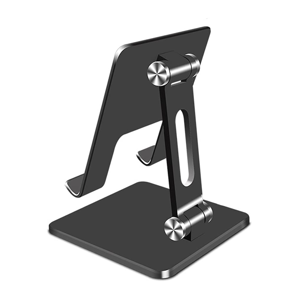 Supporto per cellulare/tablet in alluminio, antiscivolo, stabile, compatibile con tutti i telefoni cellulari