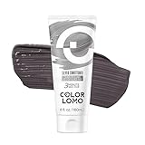 COLORLOMO Semi Permanent Hair Color - 6 oz Color Depositing Conditioner with Shea Butter & Almond Oil- Color Conditioner Depositing Hair Mask - Vegan, Paraben, Ammonia & Sulfate Free-Silver