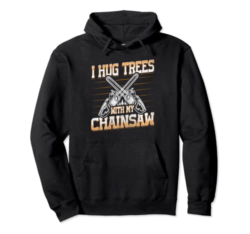 I Hug Trees Chainsaw Man Pullover Hoodie