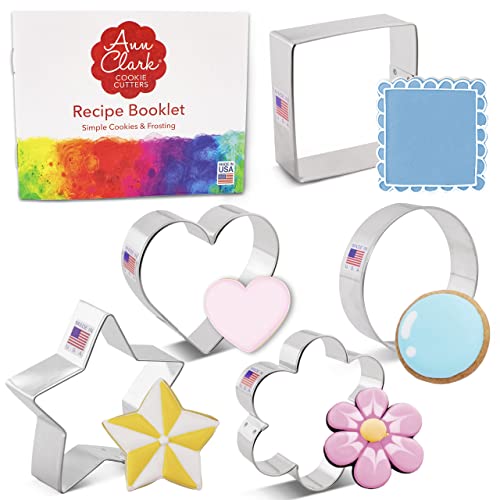 Ann Clark Basic Cookie Cutters 5-Pc. Set (Star...