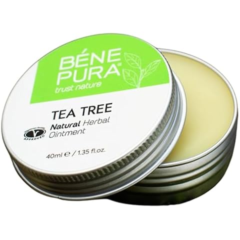 BenePura Tea Tree Ointment, Natural Ointment for Itching, Rashes and Itchy Bites, 1.35 fl oz Cover