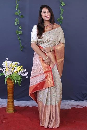 SGF11 kanjivaram silk saree in soft silk – image 3