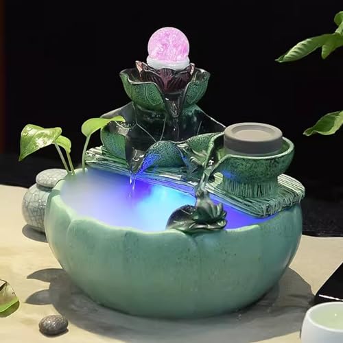 Fontaine d'eau de table d'intérieur à offrir pour décorer un bureau