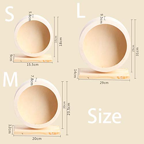 Hamsterwiel-Stille Hamsterwiel-Huisdier Oefenwielen Speelgoed voor Egel Chinchilla Klein Dier Kleine dieren Silent… - Image 3