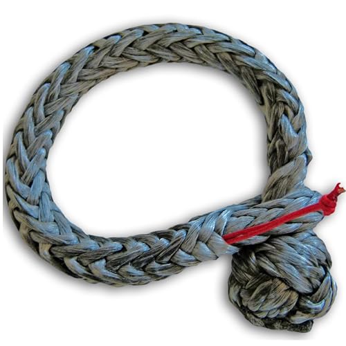 eaglefit - Premium Soft-Schäkel aus Polyethylen ca 4900kg Traglast Seilstärke 8mm & Länge 26cm geöffnet - Softschäkel die federleichte Karabiner-Schlinge - Schäkelseil extra robuste & sichere Bauweise eaglefit - Premium Soft-Schäkel aus Polyethylen ca 4900kg Traglast Seilstärke 8mm & Länge 26cm geöffnet - Softschäkel die federleichte Karabiner-Schlinge - Schäkelseil extra robuste & sichere Bauweise