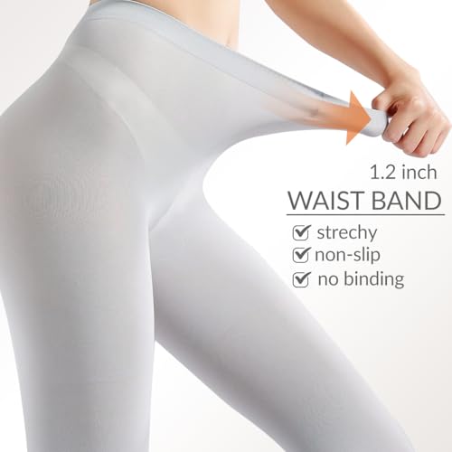 G&Y Opaque Tights for Women - 70D Control Top Pantyhose Running Yoga Leggings Athletic Pants2
