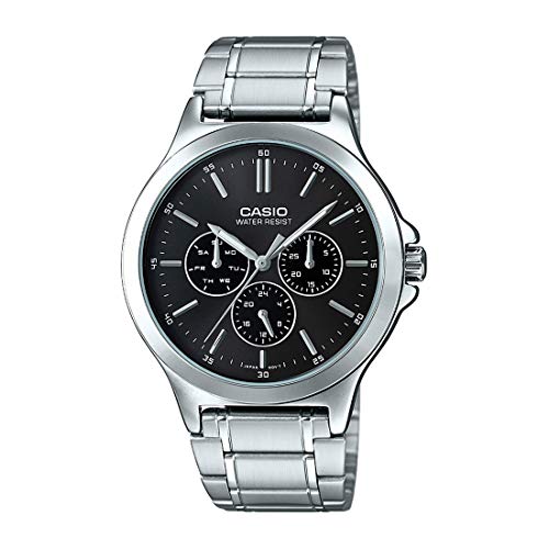 Casio Enticer Men Analog Black Dial Men's Watch - MTP-V300D-1AUDF(A1173)
