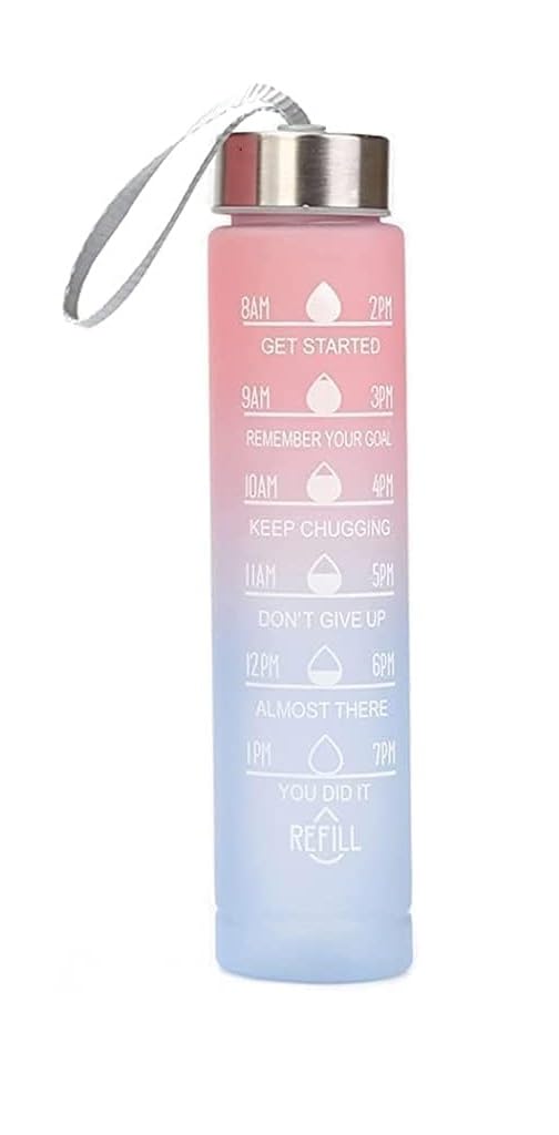 DOMUM 300ML Water bottle, gradient outdoor scrub sports water bottle, BPA-free leak proof water bottle with fruit filter and straw, perfect for outdoor fitness gym (B0D7SJGKPZ) Amazon Price History, Amazon Price Tracker