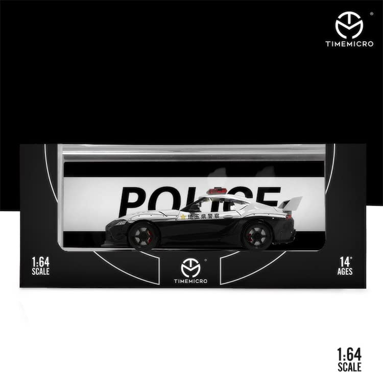 TIMEMICRO 1/64スケール パトカー　　90スープラ Amazon | 1/64 TM TIMEMICRO SUPRA トヨタ スープラ パトカー