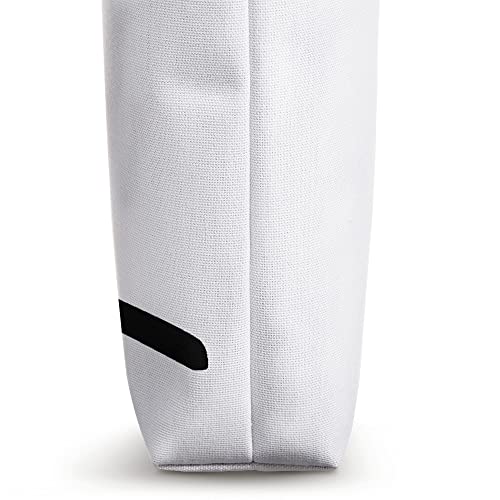 Bolso tote con logo vertical blanco Coach miniatura 3