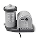 INTEX C1500 Krystal Clear Cartridge Filter Pump for Above Ground Pools: 1500 GPH Pump Flow Rate – Improved Circulation and Filtration – Easy Installation – Improved Water Clarity – Easy-to-Clean
