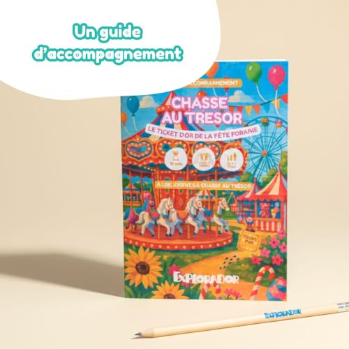 Jeu Éducatif 9-11 Ans Rompre l'Ennui Escape Game Ticket d'or - 4