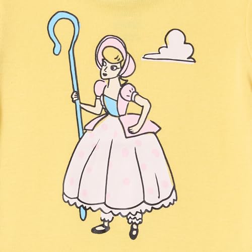 Amazon Essentials Disney | Marvel | Star Wars | Princess Girls and Toddlers' Snug-fit Cotton Pajamas, Pack of 34