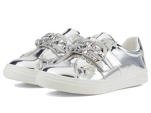 NINA Girl's Emaleigh (Toddler/Little Kid/Big Kid) Silver Metallic 13 Little Kid M