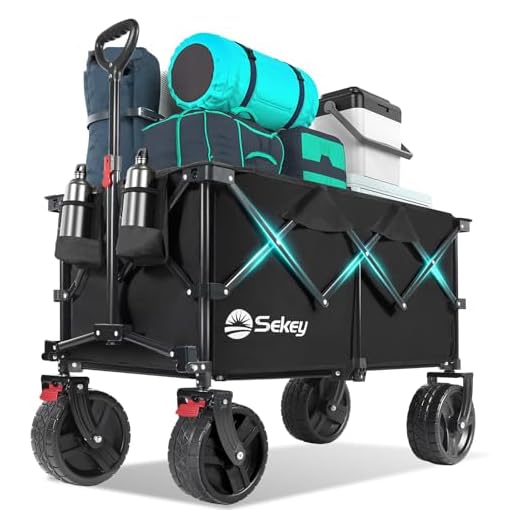 Collapsible All-Terrain Wagon Cart