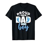 Proud New Dad It's A Boy T-Shirt Promoted to Daddy Tee Gift T-Shirt