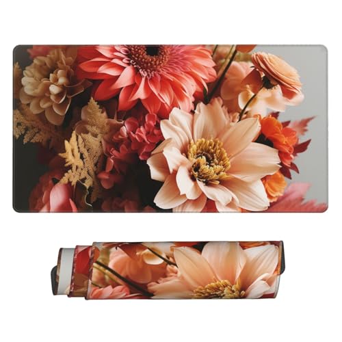 Tapis de souris grand format fini les glissements avec sa base caoutchouc