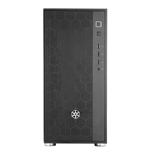 Image of Silverstone Technology FARA R1 V2, Black Tempered Glass Side Panel, Mid-Tower ATX Case, SST-FAR1B-G-V2