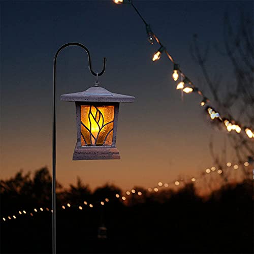 XVZ Shepherds Hook 4-pack verstelbare Shepherd Hook, 120 cm supersterke metalen tuinhaken voor het ophangen van vogelhuisjes, bloempotten, lantaarns, bruiloftsdecoratie, zwart - Image 5