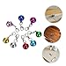 Ciieeo 45pcs Pet Collar Bells Set Loud Metal Bell Pendants for Cats and Dogs DIY Accessory for Outdoor Use and Crafting